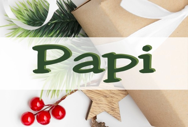 Cadeau de Noël pour Papi